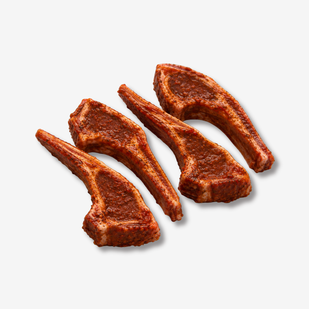 Marinated Lamb Loin Chops